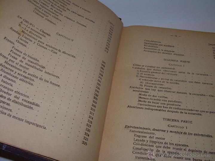 Libros antiguos: LIBRO..COMO SE CONDUCE Y MANEJA UN AUTOMOVIL..MANUAL DEL CHAUFFEUR...AÑO..1.922..CON MUCHOS GRABADOS - Foto 11 - 49073807
