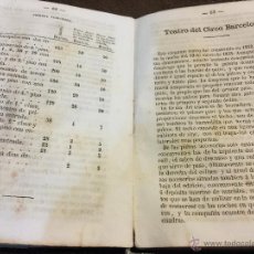 Libros antiguos: CURIOSO Y ANTIGUO ALMANAQUE DEL DIARIO DE BARCELONA. AÑO 1858. CALENDARIO. 191 PAGINAS. . Lote 49126228