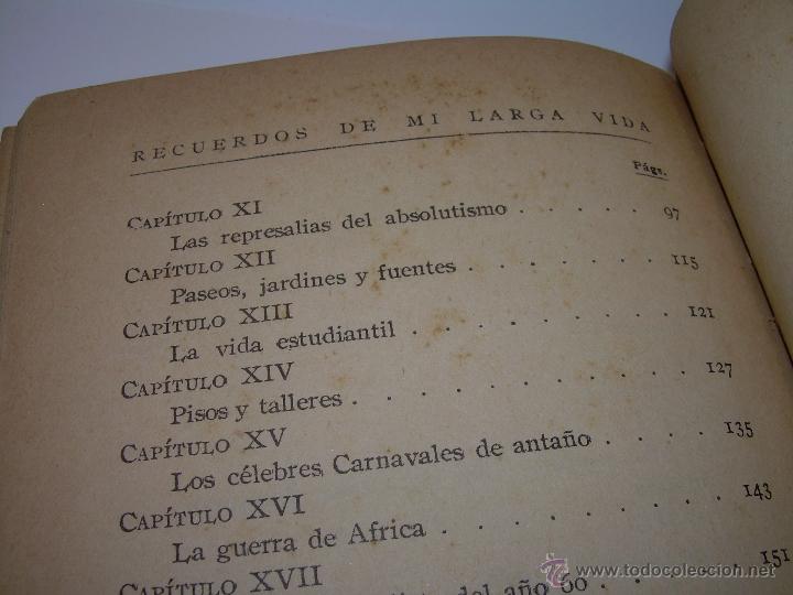 Libros antiguos: RECUERDOS DE MI LARGA VIDA.....A&Ntilde;O 1.925 - Foto 15