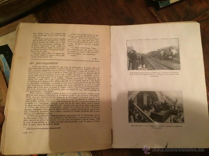 Libros antiguos: Libro obra y parroquia a&ntilde;os 30 - Foto 2