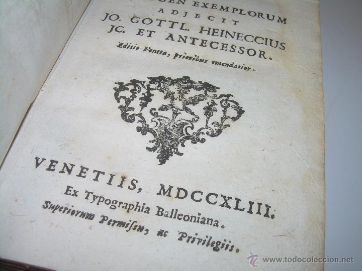 Libros antiguos: LIBRO DE PERGAMINO...FUNDAMENTA STILI CULTIORIS...AÑO 1.743 - Foto 4 - 49290960