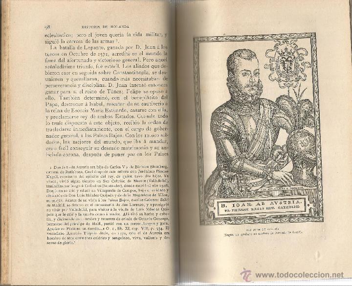 Libros antiguos: Historia de las naciones de Holanda - JAMES E. THOROLD ROGERS - Foto 3