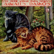 Libros antiguos: EL REINO ANIMAL PARA NIÑOS; ANIMALES DAÑINOS 4 -ILUSTRADO. EDITORIAL RAMÓN SOPENA. CIRCA 1930. Lote 49410159