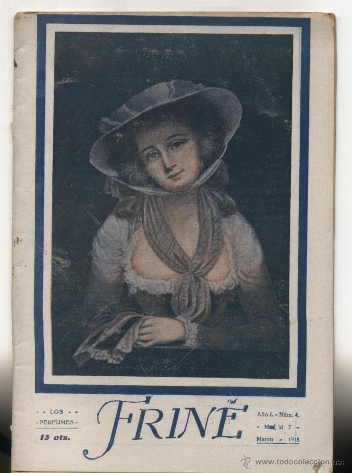 Libros antiguos: Frin&eacute; n&ordm; 4. Los Perfumes. Madrid 1918. - Foto 1