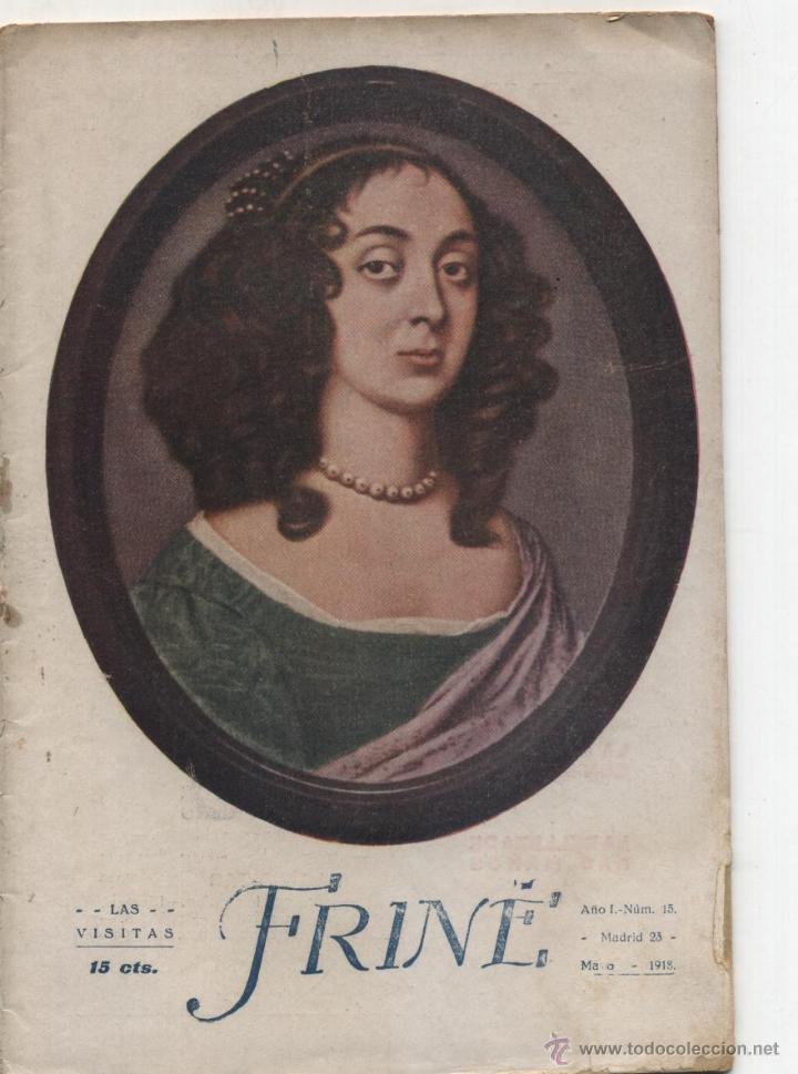 Libros antiguos: Frin&eacute; n&ordm; 15. Las Visitas. Madrid 1918. - Foto 1