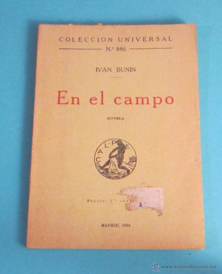 Libros antiguos: EN EL CAMPO. IVAN BUNIN - Foto 1