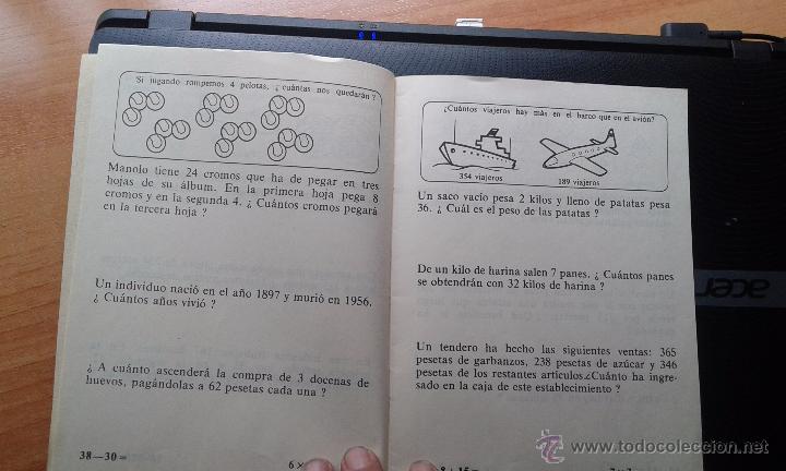 Libros antiguos: libreta de problemas rubio n&ordm;12 del a&ntilde;o 1978 - Foto 4