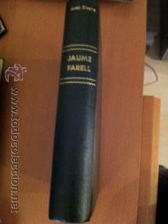 Libros antiguos: JAUME FARRELL. Josep Ribalta. Dedicatoria del autor. - Foto 1