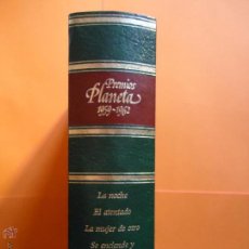 Libros antiguos: LIBRO. PREMIOS PLANETA, 1959,1962.CON 4 OBRAS. TAPAS DURAS EN SEMIPIEL, VER DETALLES.. Lote 50137822