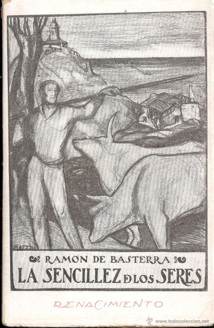 Antiquarische B&uuml;cher: La sencillez de los seres - Ram&oacute;n de Basterra