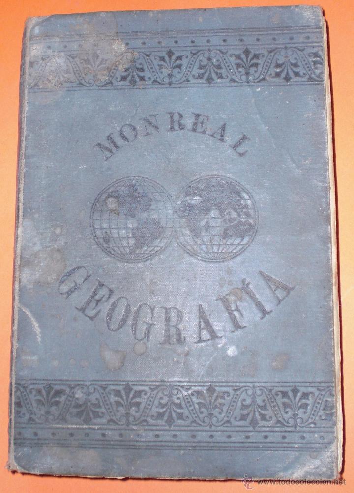 Libros antiguos: Monreal geografia 1892 zxy - Foto 1