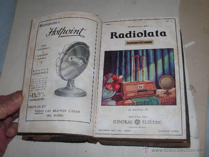 Libros antiguos: RADIOLATA - NUMEROS 1 AL 12 - - Foto 3