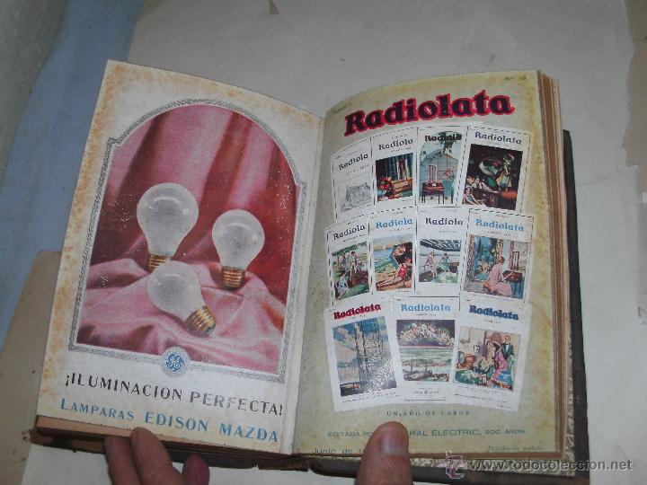 Libros antiguos: RADIOLATA - NUMEROS 1 AL 12 - - Foto 4