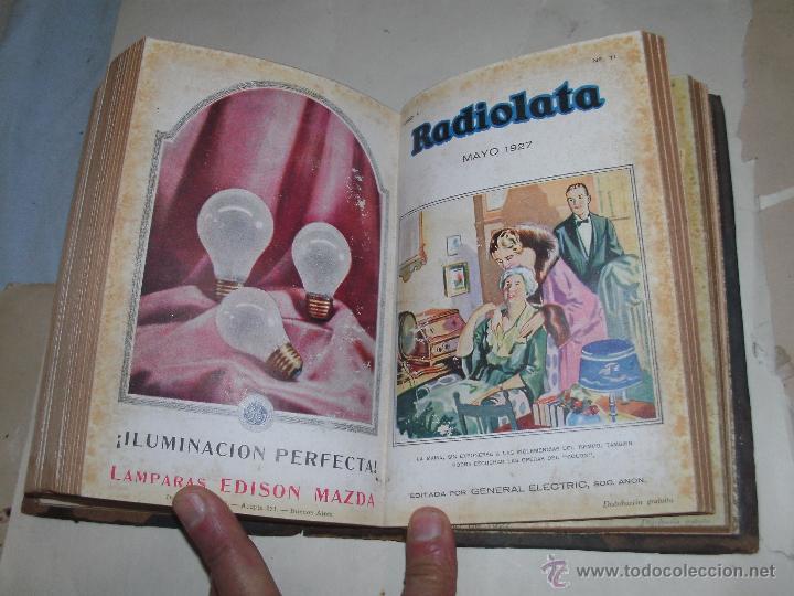 Libros antiguos: RADIOLATA - NUMEROS 1 AL 12 - - Foto 5