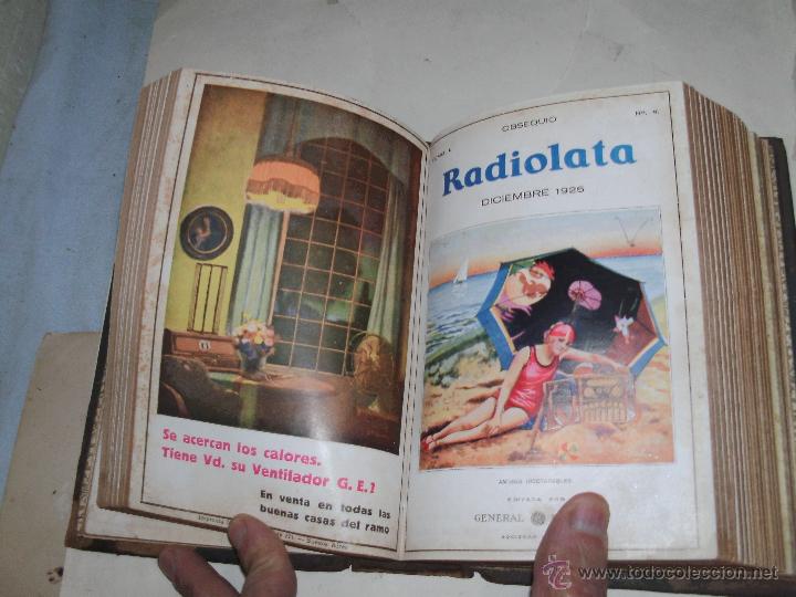 Libros antiguos: RADIOLATA - NUMEROS 1 AL 12 - - Foto 7