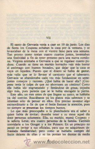 Libros antiguos: LA TABERNA (VOLUMEN II) - ZOLA. EDITORIAL LIBRA, 1970 - Foto 4