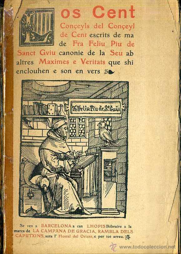 Libros antiguos: LOS CENT CON&Ccedil;EYLS DEL CON&Ccedil;EYL DE CENT (1908) - Foto 1