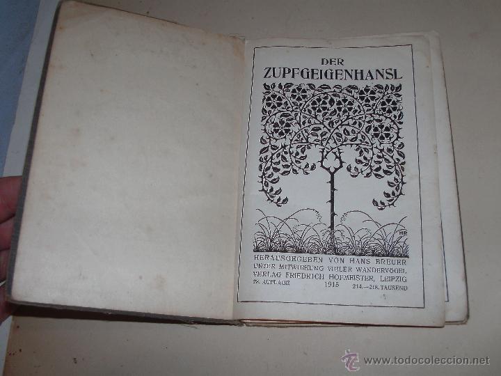 Libros antiguos: DER ZUPFGEIGENHANSL - - Foto 2