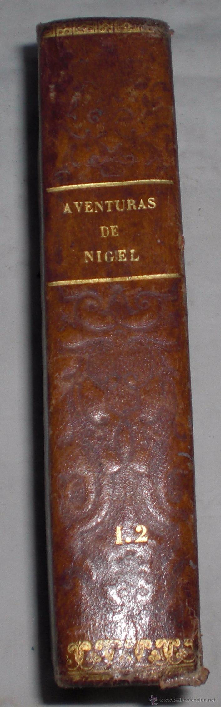 Libros antiguos: las aventuras de nigel 1845 - Foto 1