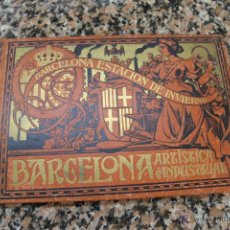 Libros antiguos: LUJOSO ALBUM DE BARCELONA ARTISTICA E INDUSTRIAL, ESTACION DE INVIERNO 1910. Lote 50453183