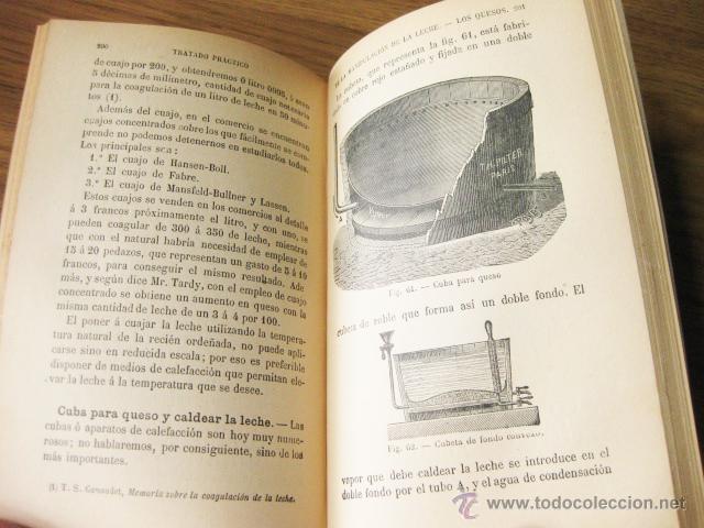 Libros antiguos: TRATADO PRACTICO DE LA MANIPULACION DE LA LECHE - MANUALES GARNIER - Foto 3
