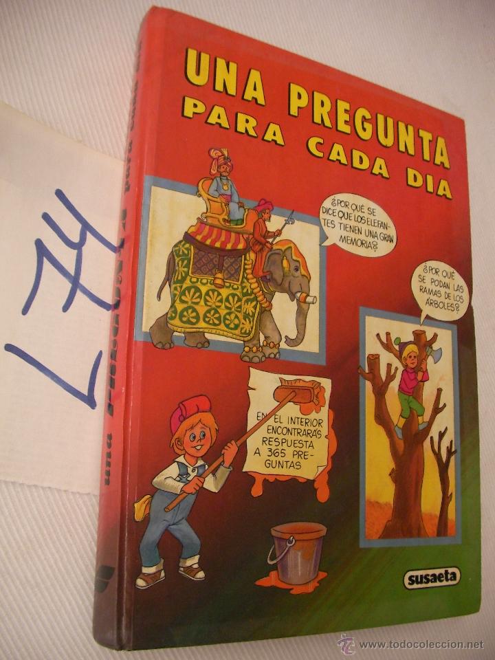 Libros antiguos: UNA PREGUNTA PARA CADA DIA - Foto 1