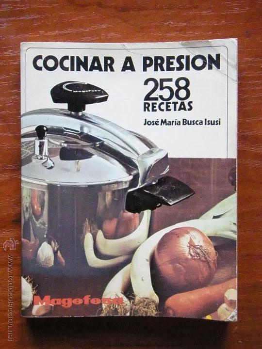 Libros antiguos: LIBRO COCINAR A PRESION MAGEFESA - Foto 1