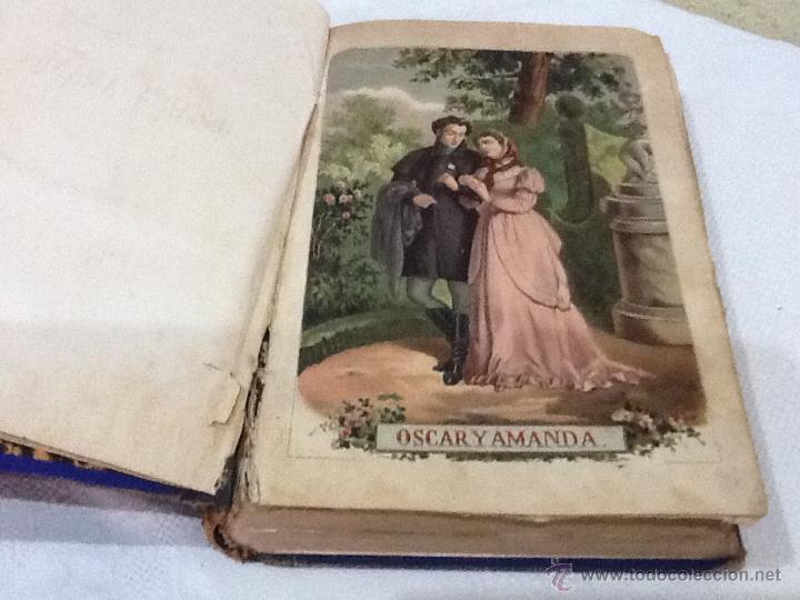 Libros antiguos: &Oacute;scar y Amanda , 2 tomos - Foto 2