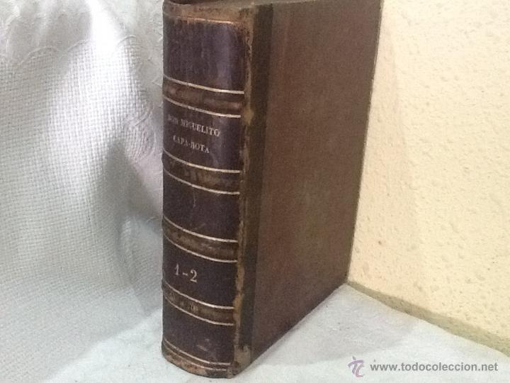 Libros antiguos: D.miguelito capa rota, 1872 - Foto 3