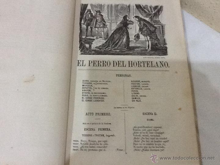 Libros antiguos: Teatro selecto, L&oacute;pez de Vega , tirso de molina - Foto 3