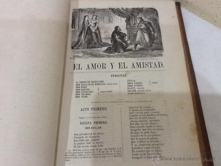 Libros antiguos: Teatro selecto, L&oacute;pez de Vega , tirso de molina - Foto 5