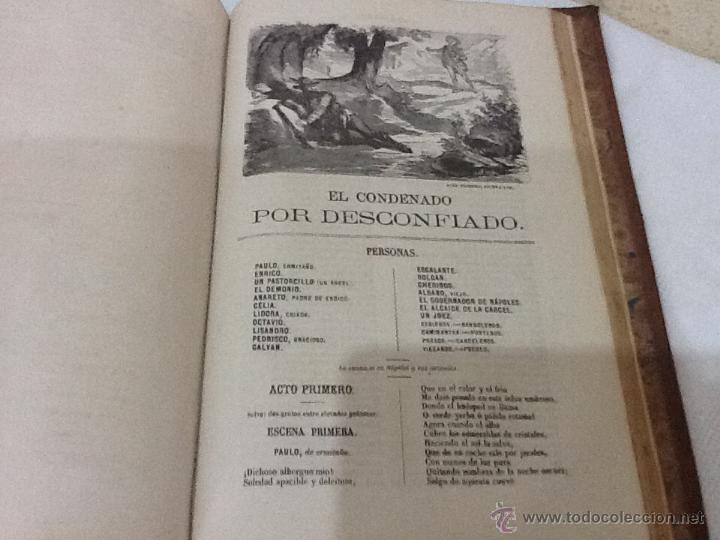 Libros antiguos: Teatro selecto, L&oacute;pez de Vega , tirso de molina - Foto 7