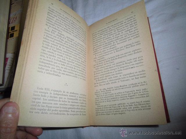 Libros antiguos: LOS ADVERSARIOS DEL PODER TEMPORAL Y LA TRIPLE ALIANZA.KANNENGIESER.TRADUCCION DE MODESTO - Foto 3