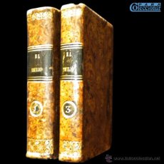 Libros antiguos: PCBROS - EMILIO O LA EDUCACION - J. J. ROUSEAU - 1824 - RODRIGUEZ BURON - CASA DE TOURNACHON MOLIN