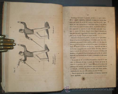 Libros antiguos: CUCALA Y BRU&Ntilde;O, JOS&Eacute;: TRATADO DE ESGRIMA. 1854 - Foto 1