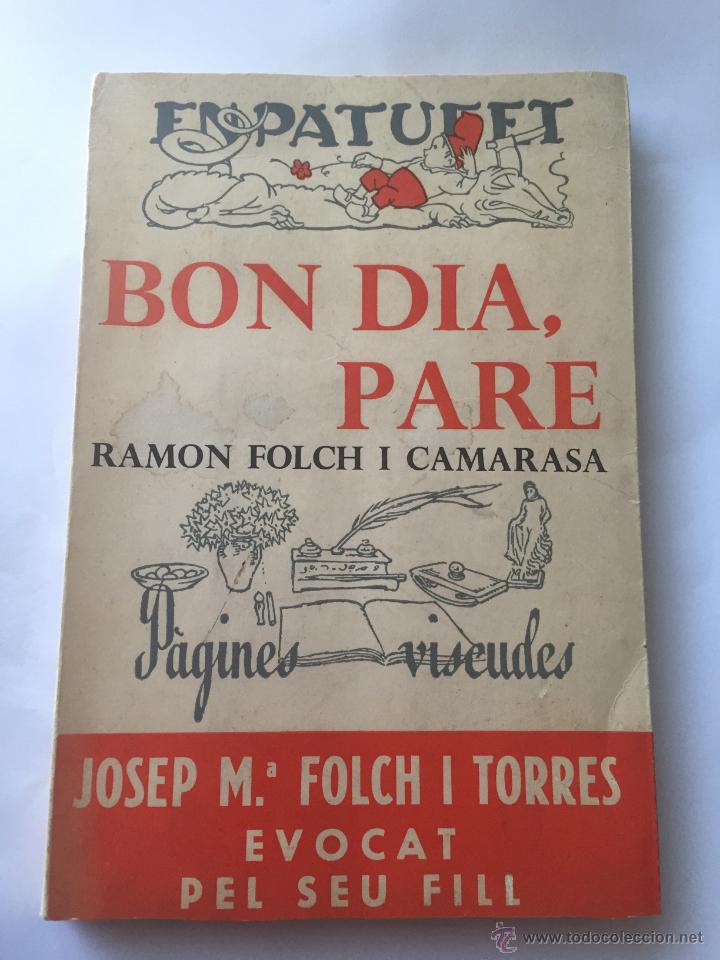 Libros antiguos: Libro de Ramon Folch i Camarasa - Foto 1