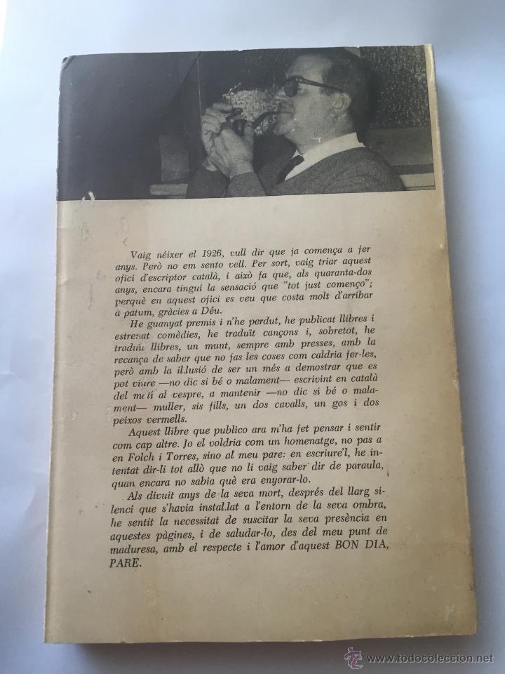 Libros antiguos: Libro de Ramon Folch i Camarasa - Foto 2