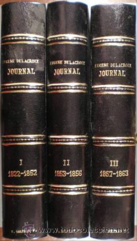 Libros antiguos: JOURNAL DE EUGENE DELACROIX. 3 vols. 1932 - Foto 1