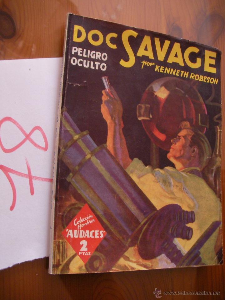 Antiquarische B&uuml;cher: ANTIGUA NOVELA A&Ntilde;OS 30-40 - DOC SAVAGE - ENVIO GRATIS A ESPA&Ntilde;A