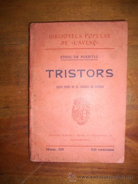 Libros antiguos: FUENTES, Enric de.  Tristors - Foto 1