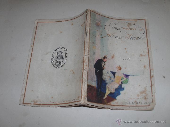 Libros antiguos: MANUAL MIGNON DE NORMAS SOCIALES - Foto 1