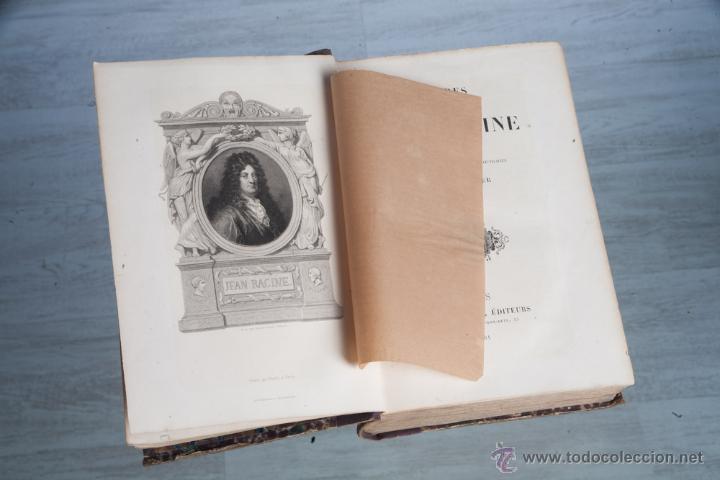 Libros antiguos: OEUVRES DE JEAN RACINE 1861 - Foto 1