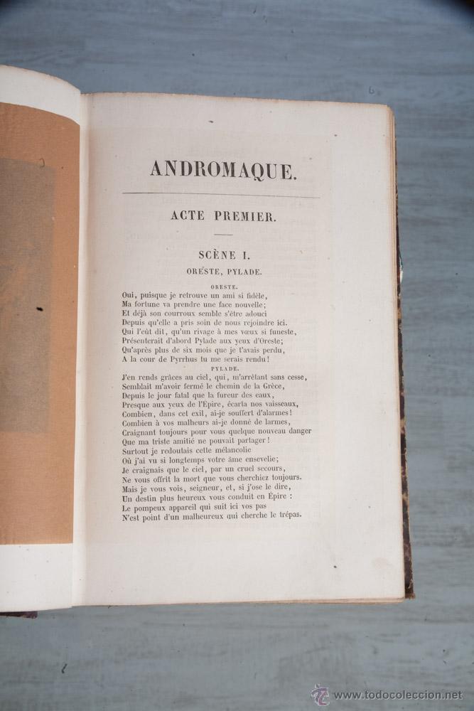 Libros antiguos: OEUVRES DE JEAN RACINE 1861 - Foto 9
