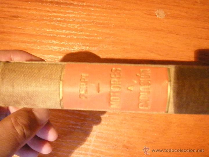 Libros antiguos: libro motores de explosion 1&ordf; edici&oacute;n . J FERPI 1946 - Foto 2