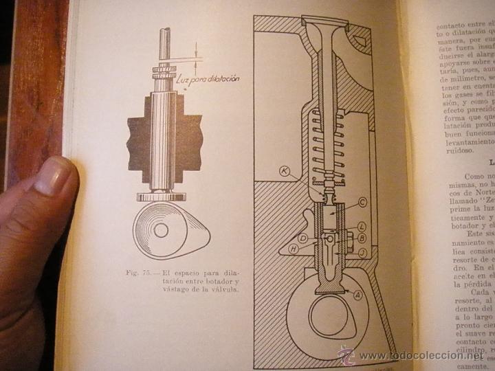 Libros antiguos: libro motores de explosion 1&ordf; edici&oacute;n . J FERPI 1946 - Foto 8