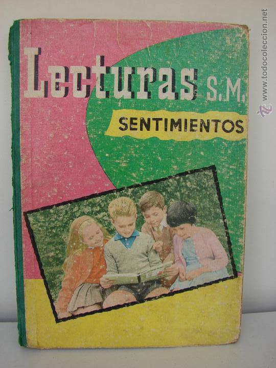 Libros antiguos: LIBRO DE ESCUELA. LECTURAS S. M. SENTIMIENTOS. 1960 - Foto 1