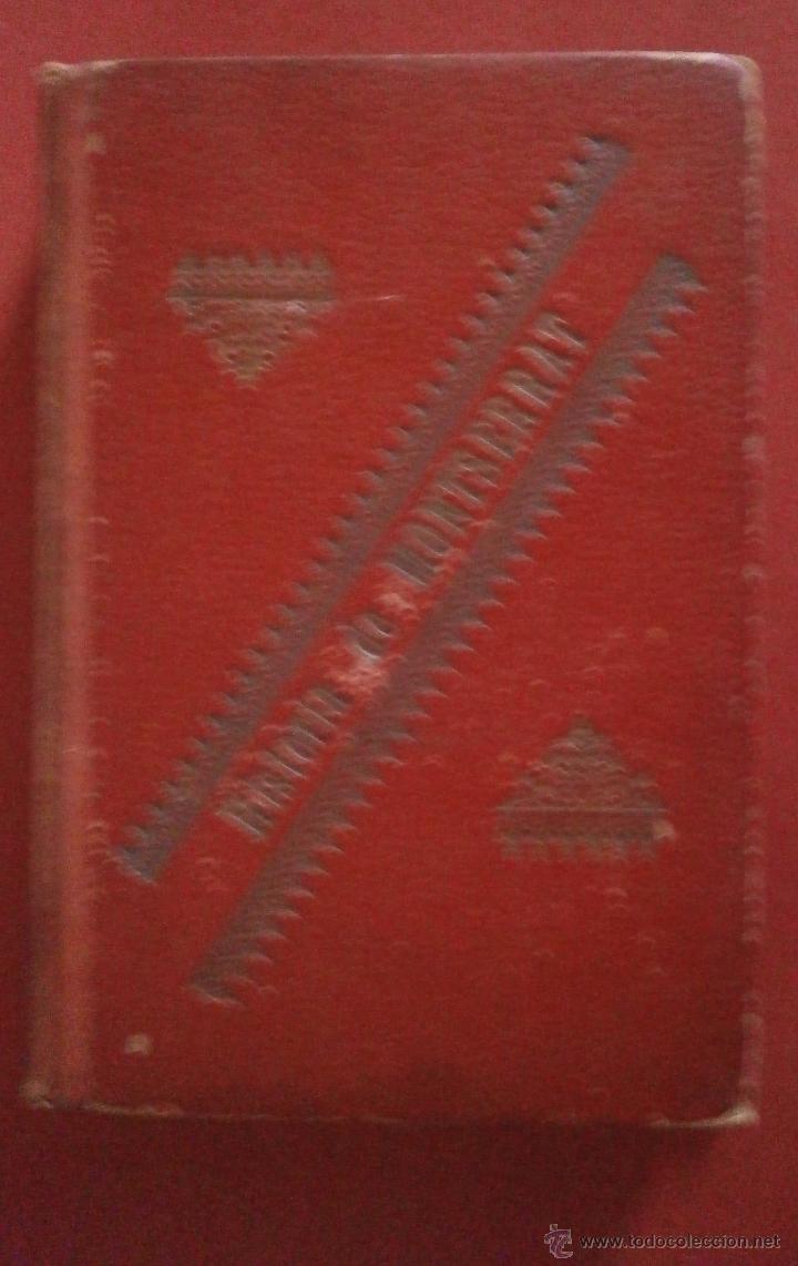 Libros antiguos: Historia de Montserrat. Miguel Muntadas - Foto 2