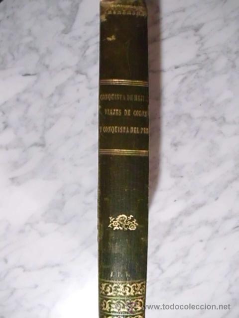 Old books: &Uacute;NICA OCASI&Oacute;N - LA AVENTURA ESPA&Ntilde;OLA EN AM&Eacute;RICA - TRES OBRAS FUNDAMENTALES - 1851