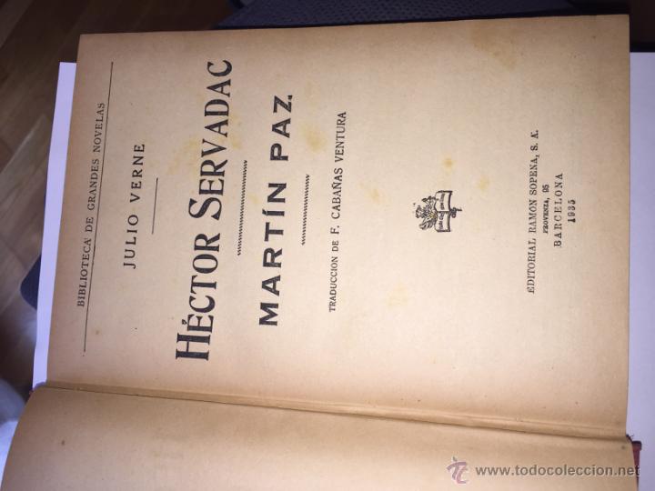 Libros antiguos: Novela - H&eacute;ctor Servadac - Foto 3