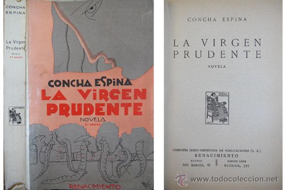 Libros antiguos: ESPINA, Concha.  La v&iacute;rgen prudente.  1929. - Foto 1